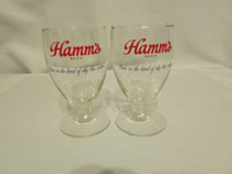 Hamm's Beer Glasses
