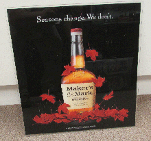 Makers Mark Whiskey Plexiglass Sign