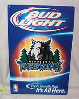 Bud Light and Minnesota Timberwolves Mirror
