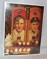 Ty Cobb & Christy Mathewson Reproduction Poster